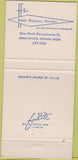 Matchbook Cover - First Federal Savings Indianapolis IN 30 Strike