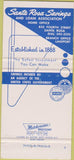 Matchbook Cover - Santa Rosa CA Savings 30 Strike