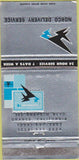 Matchbook Cover - Norco Delivery System Orange CA trucking 30 Strike