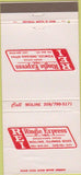 Matchbook Cover - Ringle Trucking Fowler IN 30 Strike