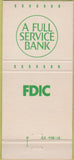 Matchbook Cover - East Lansing State Bank MI 30 Strike