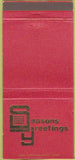 Matchbook Cover - Safeway Credit Union Burlingame CA 30 Strike