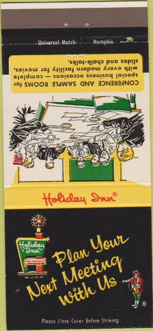 Matchbook Cover - Holiday Inn Milwaukee South WI 30 Strike