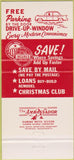 Matchbook Cover - Beaver Falls Savings Loan PA 30 Strike