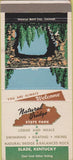 Matchbook Cover - Natural Bridge State Park Slade KY 30 Strike