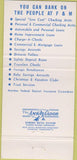 Matchbook Cover - First Merchants National Bank Virginia VA 30 Strike