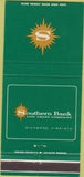 Matchbook Cover - Southern Bank Trust Richmond VA 30 Strike