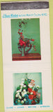 Matchbook Cover - Flowers New Rochelle NY True Color WEAr 30 Strike