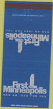 Matchbook Cover - First Minneapolis MN Bank 30 Strike