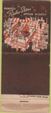 Matchbook Cover - Gardner's Steak House New York City WORN 21 Strike Feature