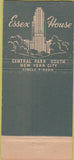 Matchbook Cover - Casino on the Park New York City  30 Stick