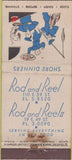 Matchbook Cover - Rod Rell New York City WORN 21 Strike Feature