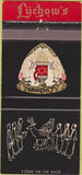 Matchbook Cover - Luchow's Restaurant New York City 30 Strike