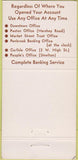 Matchbook Cover - Dauphin Deposit Trust Harrisburg PA 30 Strike