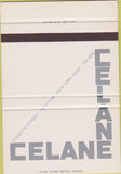 Matchbook Cover - Celane New York City SAMPLE 40 Strike