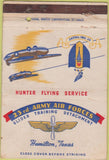 Matchbook Cover - 23rd Army Air Forces Hamilton TX postcard WEAR 40 Strike