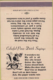 Matchbook Cover - Pennsylvania Dutch Gift Shop Allentown PA 40 Strike