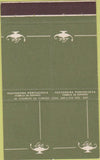 Matchbook Cover - Fosforeira Portugesa Portugal  Double Print Error
