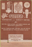 Matchbook Cover - Temperature Humidity Control Chicago WORN 40 Strike