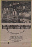 Matchbook Cover - West Virigina Capitol State Tourism cigars WV 40 Strike