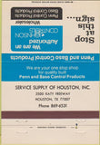 Matchbook Cover - Johnson Controls Air Conditioning Houston TX 40 Strike