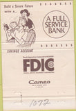 Matchbook Cover - Bank of Oregon Woodburn OR 40 Strike
