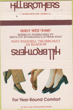 Matchbook Cover - Hill Brothers Shoes Lynchburg VA 40 Strike