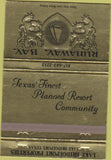 Matchbook Cover - Runaway Bay Lake Bridgeport TX WEAR 40 Strike