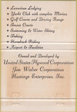 Matchbook Cover - Runaway Bay Lake Bridgeport TX WEAR 40 Strike