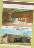 Matchbook Cover - First Federal Savings Loan Griffin GA 40 Strike