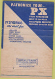 Matchbook Cover - Ellington Air Force Base TX PX WORN 40 Strike