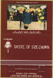 Matchbook Cover - Taste of Szechuan 40 Strike
