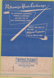 Matchbook Cover - Camp Carson CO Exchange military 40 Strike