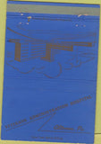 Matchbook Cover - Veterans Hospital Altoona PA military postcard 40 Strike