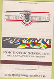 Matchbook Cover - Flagler Station Miami FL real estate 40 Strike