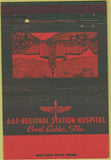 Matchbook Cover - Regional Hospital Coral Gables FL military postcard 40 Strike