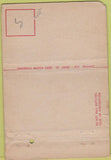 Matchbook Cover - Army Air Forces Cochran Field GA WORN postcard 40 Strike