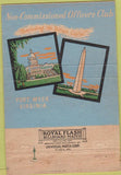Matchbook Cover - Non Commissioned Officers Club Fort Myer VA WEAR 40 Strike
