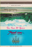 Matchbook Cover - Nosek Sons Funeral Home Brecksville OH 40 Strike