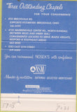Matchbook Cover - Nosek Sons Funeral Home Brecksville OH 40 Strike
