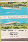 Matchbook Cover - Austin Kanter Insurance Detroit MI 40 Strike