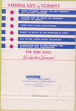 Matchbook Cover - Austin Kanter Insurance Detroit MI 40 Strike
