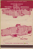Matchbook Cover - Fitzsimons Hospital US Army Denver CO 40 Strike