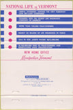 Matchbook Cover - EA Ellis Insurance San Francisco CA 40 Strike
