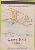 Matchbook Cover - Camp Hale CO military postcard skiing 40 Strike