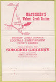 Matchbook Cover - Masterson's Walnut Creek CA 40 Strike