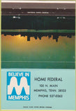 Matchbook Cover - Home Federal Memphis TN 40 Strike