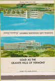 Matchbook Cover - National Life Insurance Co Montpelier VT 40 Strike
