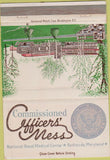 Matchbook Cover - Officers Mess Bethesda MD military WEAR 40 Strike