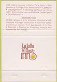 Matchbook Cover - La Jolla Village Inn San Diego CA 40 Strike